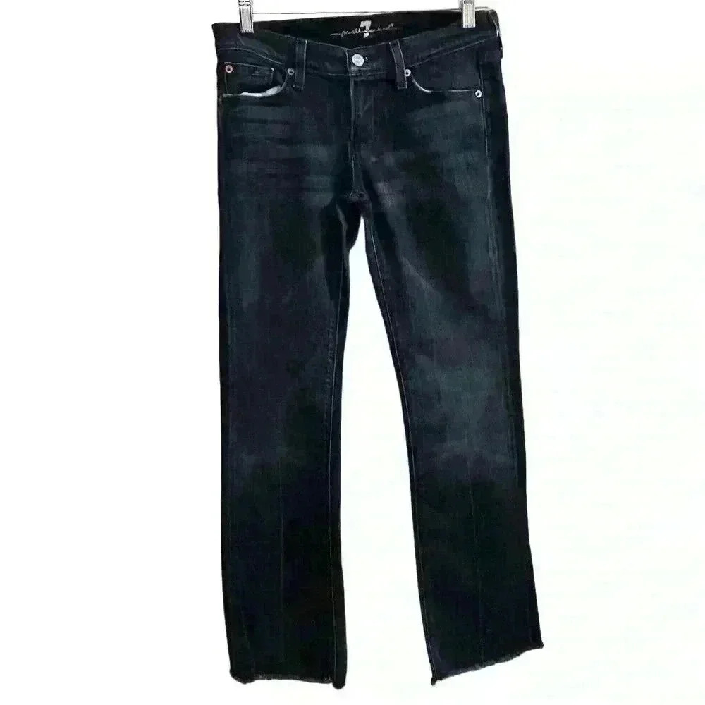 7 For All Mankind Women's Mia Dark Wash Blie Jeans Size 31